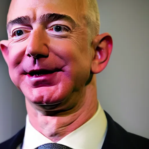 Prompt: jeff bezos inside the mechanical turk operating it to play chess