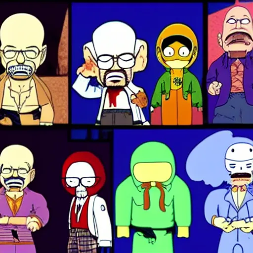 Image similar to Walter white is a onepiece character