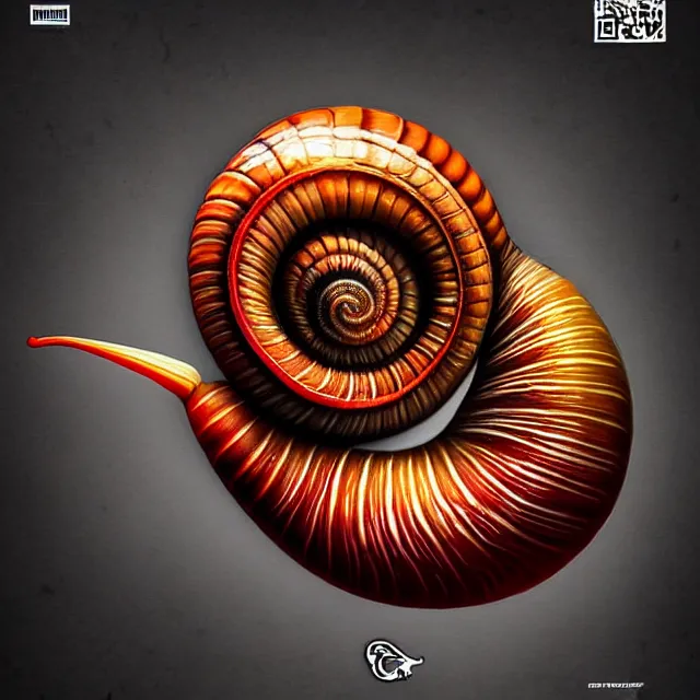 Prompt: epic professional digital art of a snail as an iconic sports logo, best on artstation, breathtaking, epic, stunning, gorgeous, much detail, much wow, cgsociety, wlop, pixiv, behance, deviantart, masterpiece, UHD, 8K