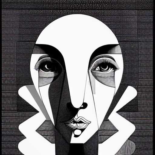 Image similar to white conceptual figurative post - morden monumental abstract portrait made by escher and piranesi, highly conceptual figurative art, intricate detailed illustration, illustration sharp geometrical detail, vector sharp graphic, controversial poster art, polish poster art