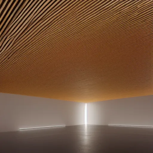 Image similar to interior design by james turrell