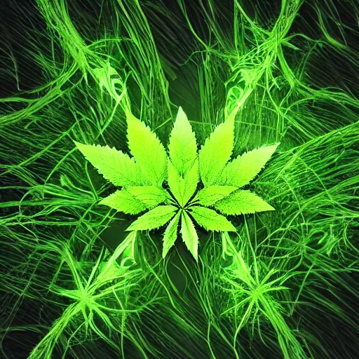Prompt: electronic weed, realism, green smoke