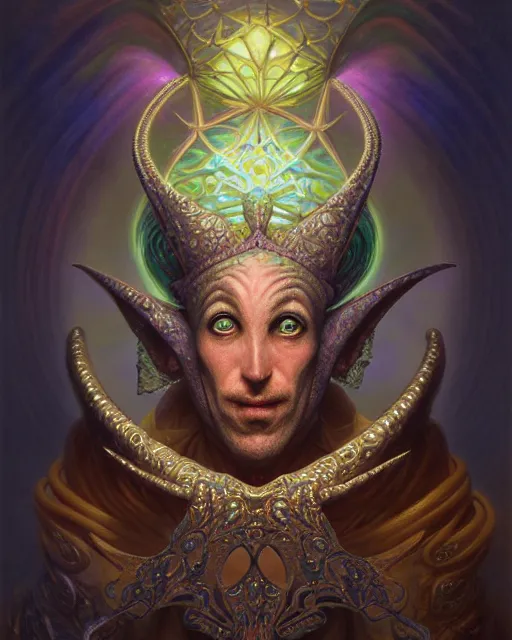 Prompt: front shot of a court jester character, hyperdimensional, bioluminescent hypercubes, ((intricate)), elegant, highly detailed, centered, (((artstation, concept art, smooth, sharp focus, artgerm, Tomasz Alen Kopera, Peter Mohrbacher, donato giancola, Joseph Christian Leyendecker, WLOP, Boris Vallejo))), mugshot!!!!!, ugly!!!!!!, octane render, nvidia raytracing demo, grainy, muted, 8K, digitalblaphemy