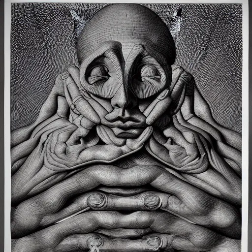 Image similar to grainy spray effect super conceptual post - mortem monumental figurative portrait made by escher and william blake, highly conceptual figurative art, intricate detailed illustration, illustration sharp geometrical detail, vector sharp graphic, controversial, manga 1 9 9 0