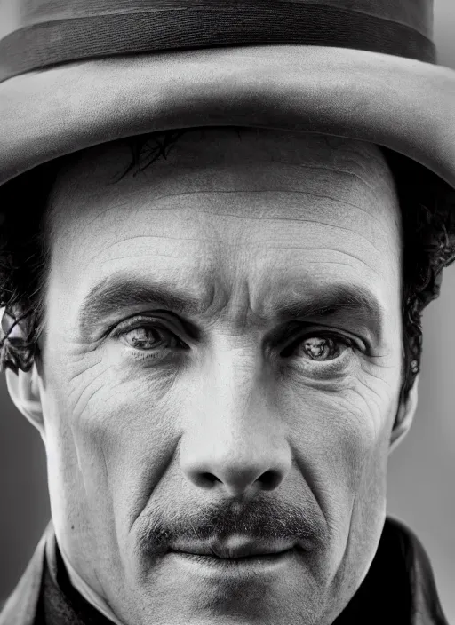 Image similar to closeup portrait of sherlock holmes, depth of field, zeiss lens, detailed, symmetrical, centered, fashion photoshoot, by Annie Leibovitz and Steve McCurry, David Lazar, Jimmy Nelsson, Breathtaking, 8k resolution, extremely detailed, beautiful, establishing shot, artistic, hyperrealistic, beautiful face, octane render