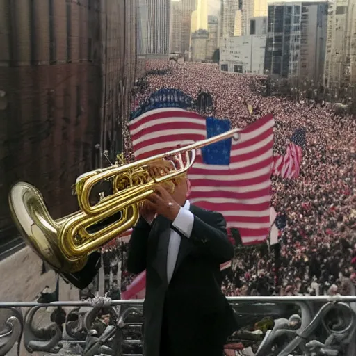 Image similar to donald trumpet