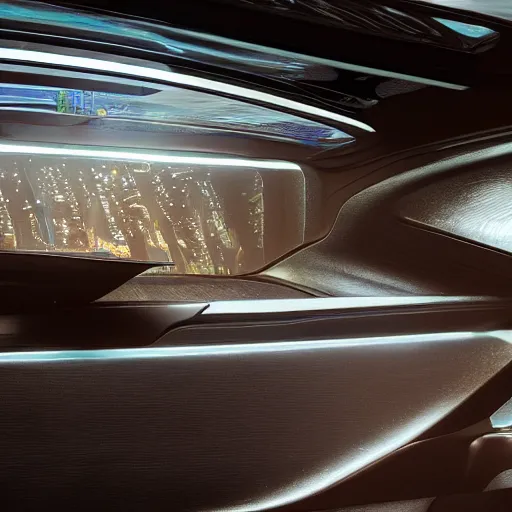 Image similar to car : motherboard forms designed by zaha hadid, sci-fi futuristic ultra realistic photography, keyshot render, octane render, unreal engine 5 lumen, high oiled liquid glossy specularity reflections, ultra detailed, golden hour, dramatic lighting 4k, 8k, 16k in the style ofblade runner 2049 Cyberpunk 2077 ghost in the shell thor 2 marvel film : tilt shift: sharp focus