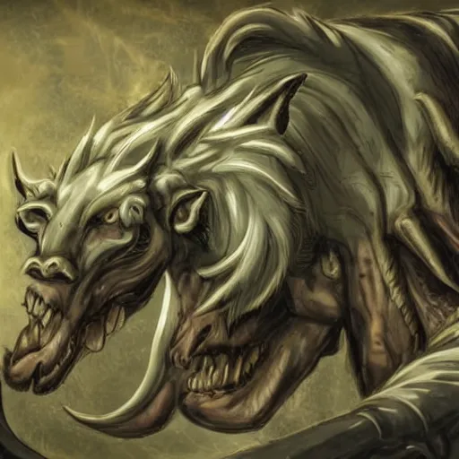 Image similar to chimera beastiary