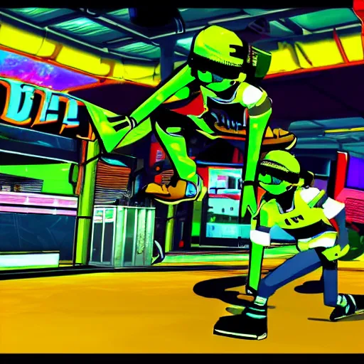 Image similar to Jet Set Radio Future sequel screenshot, HD