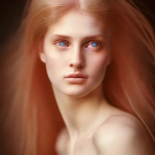 Image similar to photographic portrait of a stunningly beautiful english female in soft dreamy light at sunset, contemporary fashion shoot, by edward robert hughes, annie leibovitz and steve mccurry, david lazar, jimmy nelsson, extremely detailed, breathtaking, hyperrealistic, perfect face, octane render