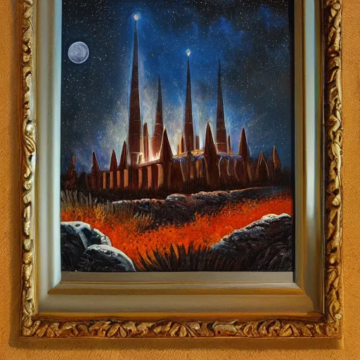 Image similar to mormon apocalypse painting