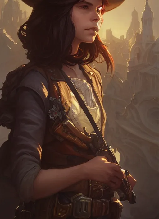 Image similar to carl grimes, d & d, fantasy, intricate, elegant, highly detailed, digital painting, artstation, concept art, matte, sharp focus, illustration, hearthstone, art by artgerm and greg rutkowski and alphonse mucha