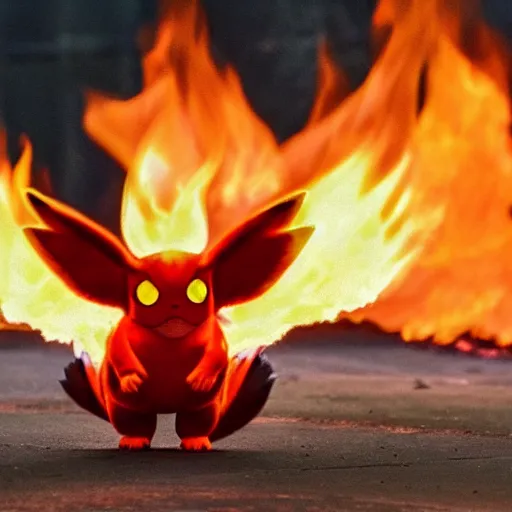 Image similar to new type of fire pokemon