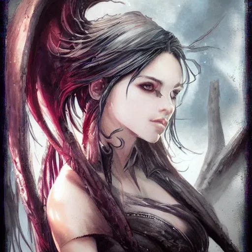 Image similar to artgerm and greg rutkowski and luis royo