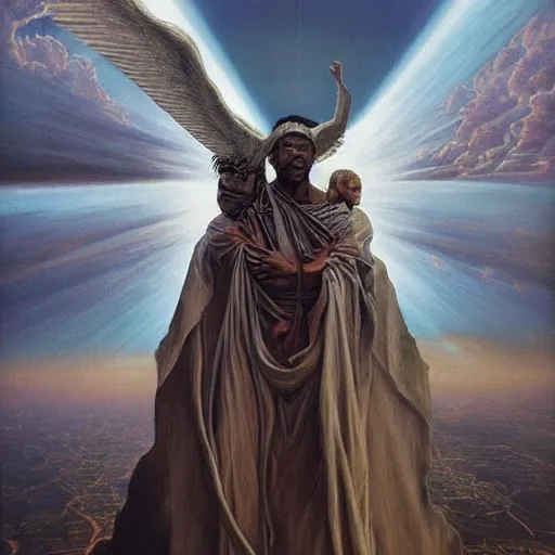 black angels of god