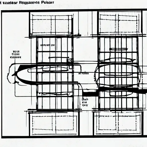 Prompt: Nuclear reactor blueprints