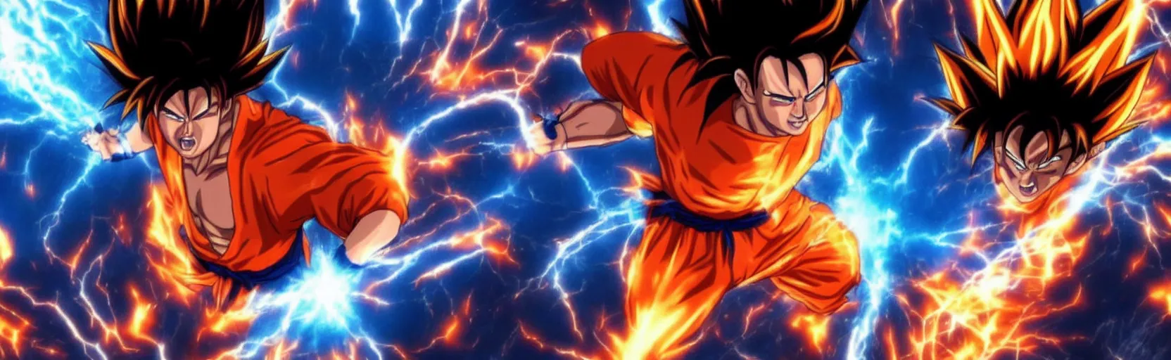 Image similar to ' tom cruise'as'goku'charging super saiyan, cinematic scene, award winning