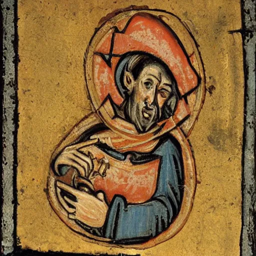 Prompt: Discord, medieval art