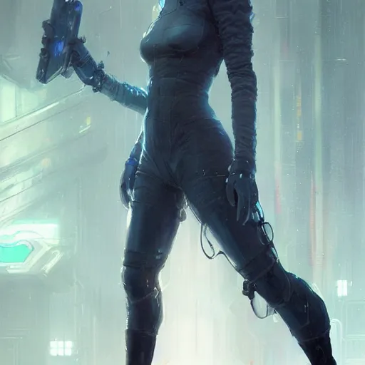 Image similar to wintermute, neuromancer, painted by greg rutkowski, painted by magali villeneuve, digital art, trending on artstation