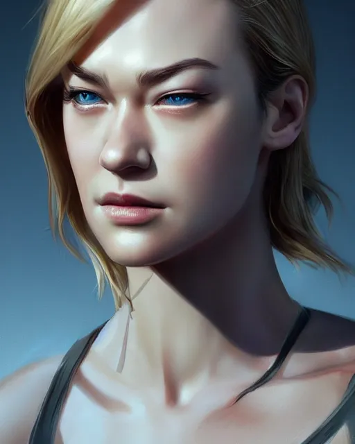 Image similar to yvonne strahovski, full shot, atmospheric lighting, detailed face, by makoto shinkai, stanley artgerm lau, wlop, rossdraws