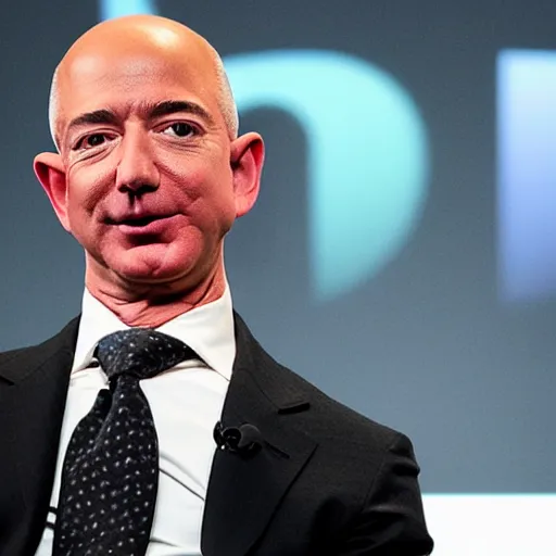 Prompt: jeff bezos as a bum