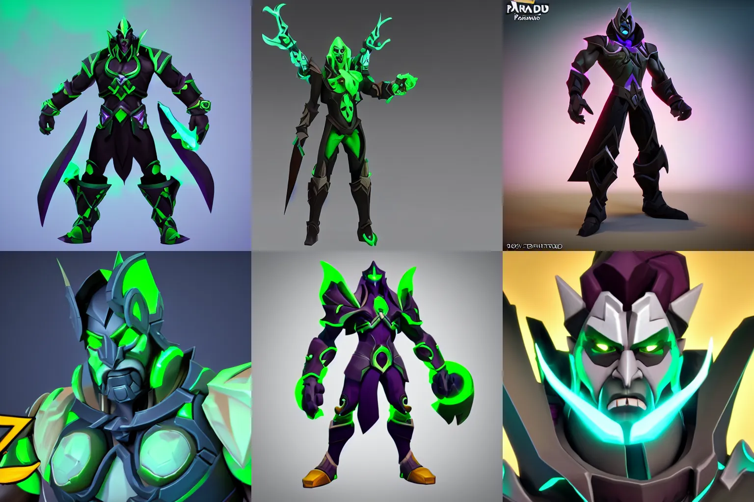 Prompt: androxus from paladins, fan ar, 4k, 8k, 3D render