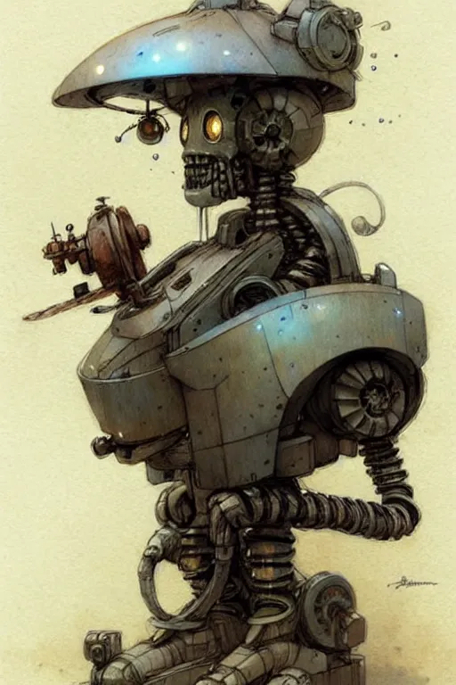 Prompt: (((((robot book art . muted colors.))))) by Jean-Baptiste Monge !!!!!!!!!!!!!!!!!!!!!!!!!!!