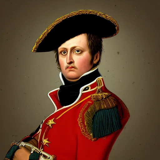 Prompt: hyper realistic photo of napoleon