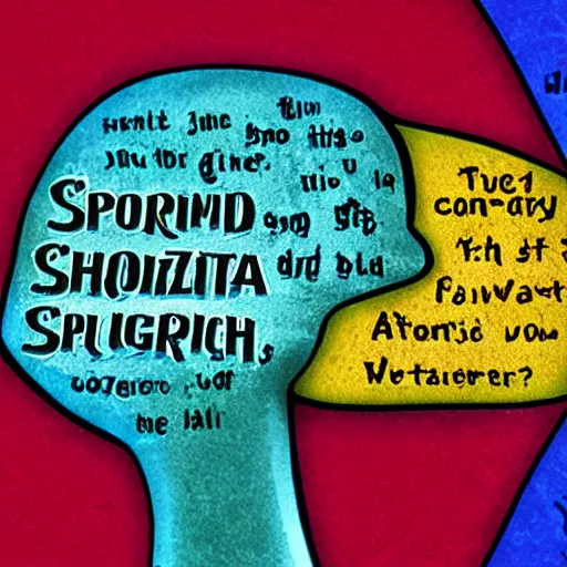 Image similar to schizophrenia