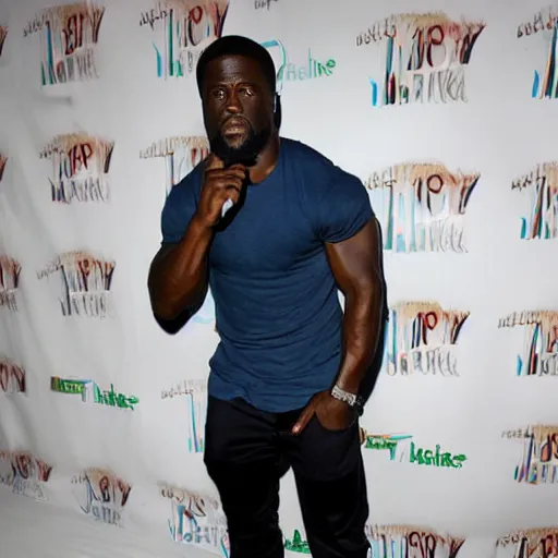 Prompt: tiny Kevin Hart