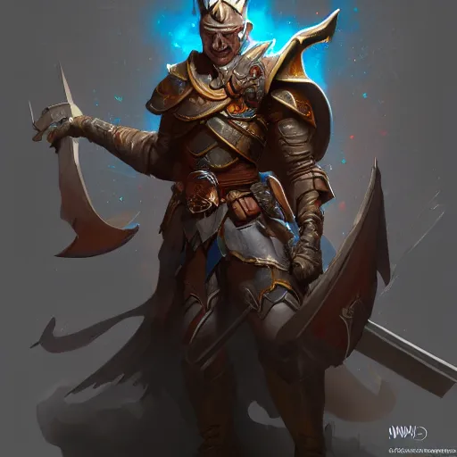 Image similar to the most powerful d&d character, concept art, artstation, 4k