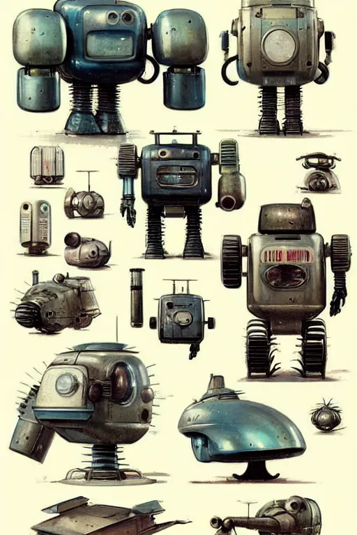 Image similar to ( ( ( ( ( 1 9 5 0 s retro future robot page of detailed book decorations. muted colors. ) ) ) ) ) by jean - baptiste monge!!!!!!!!!!!!!!!!!!!!!!!!!!!!!!