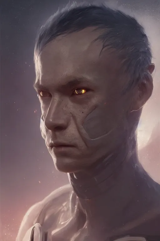 a portrait of a sci-fi humanoid by Greg Rutkowski, | Stable Diffusion ...