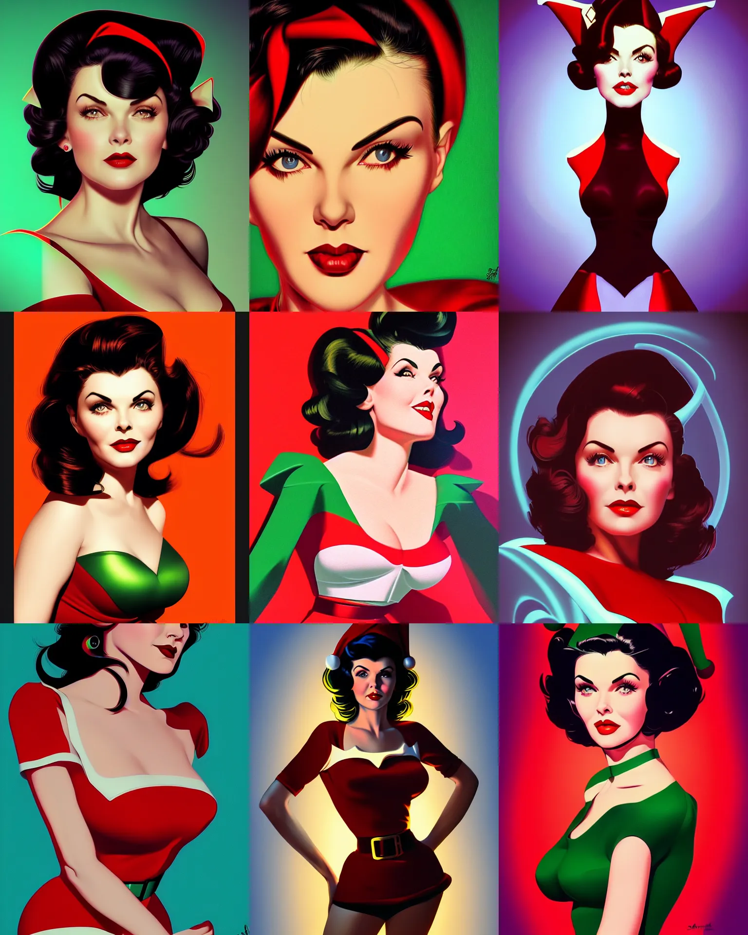Sherilyn Fenn 2 6 Years Old In Santas Little Helper Stable Diffusion 