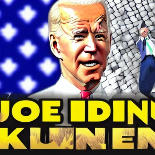 Image similar to Joe Biden is a Pokémon 4k