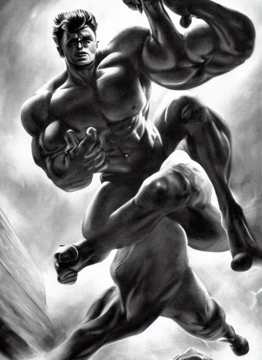 Image similar to james dean as the incredible hulk, fantasy illustration, dynamic lighting, ultra detailed, face and shoulders focus