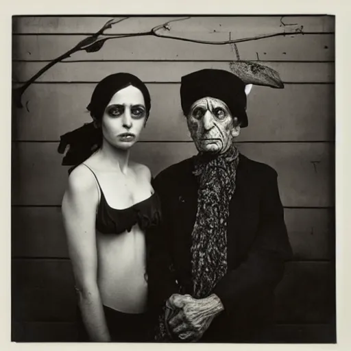 Image similar to photo by shirin neshat and joel peter witkin and vivian maier