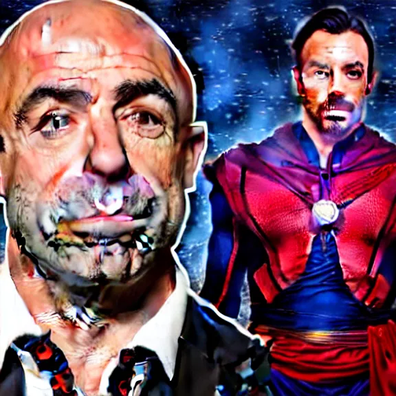 Image similar to Joe Rogan as dr strange