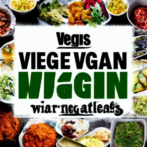 Prompt: vegan war