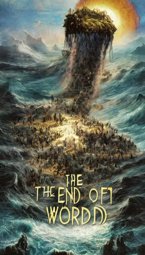 Image similar to the end of the world, by andre francois