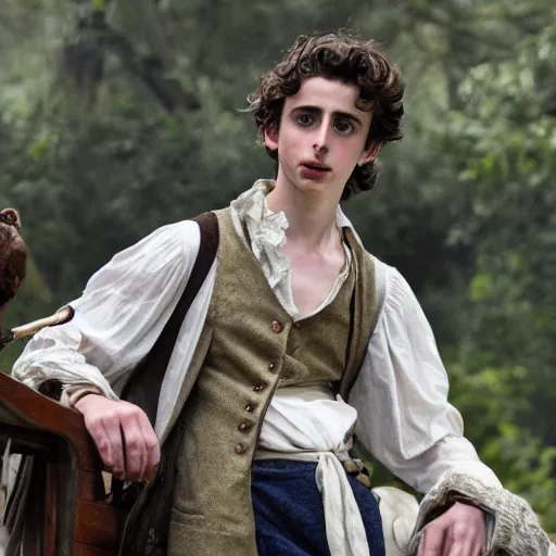 Image similar to jean baptiste grenouille played by chalamet