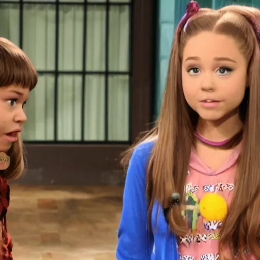 Image similar to ariana grade in Icarly episode 4k