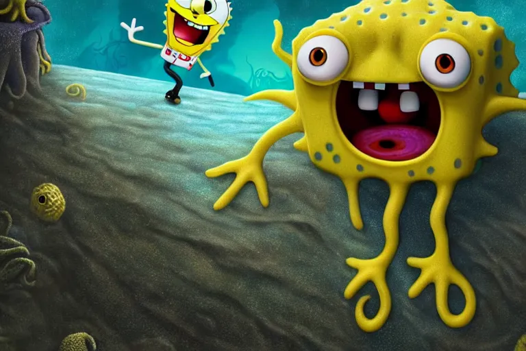 Screaming SpongeBob (2160x3840) : r/Amoledbackgrounds