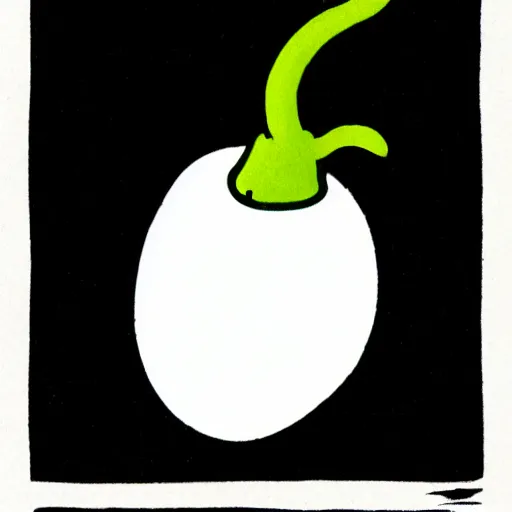 Prompt: simple yet detailed illustration pictogram of a jalapeno on fire, use of negative space allowed, artwork created by mike mignola and bansky in the style of a tattoo stencil, shaded ink illustration, black and white only, smooth curves