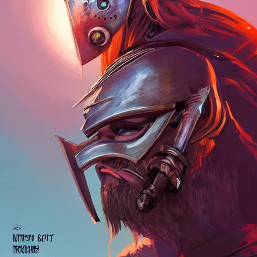 Image similar to cyberpunk viking helmet mask warrior goddess robot ninja fantasy, art gta 5 cover, official fanart behance hd artstation by jesper ejsing, by rhads, makoto shinkai and lois van baarle, ilya kuvshinov, ossdraws