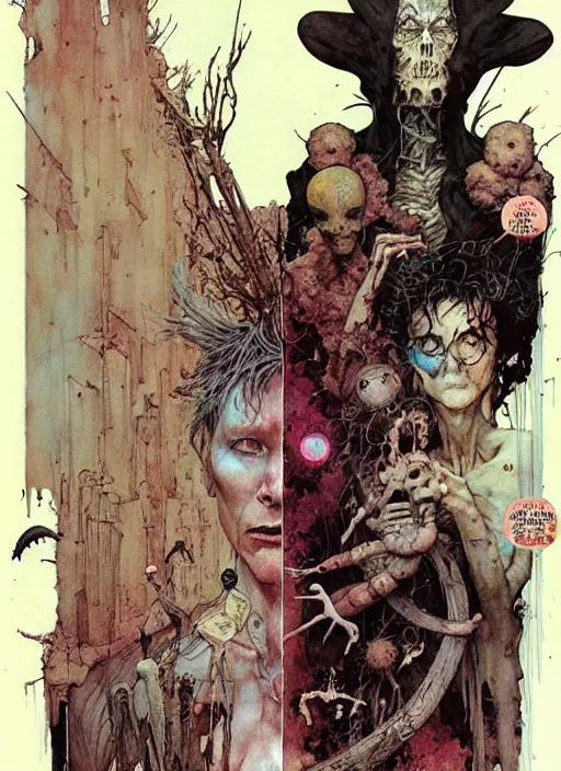 Prompt: sandman comic by chiara bautista and beksinski and norman rockwell and greg rutkowski weta studio, and lucasfilm