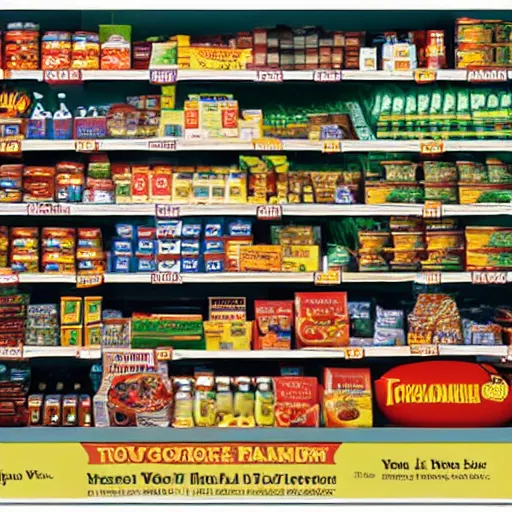Image similar to Tom Wesselman Grocery Pamphlet