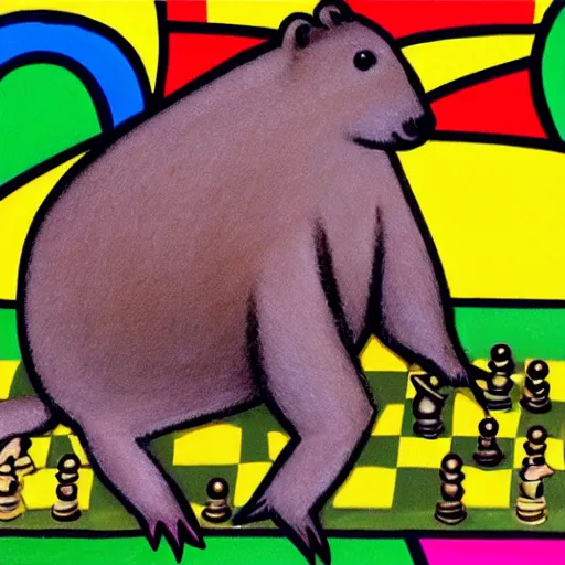 Capivara Feliz - Chess Club 