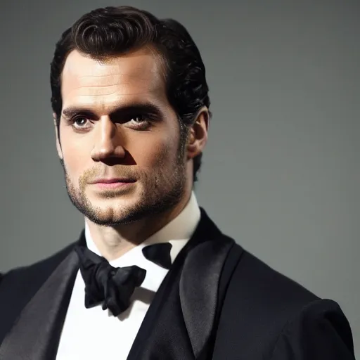 Prompt: Henry Cavill as James Bond