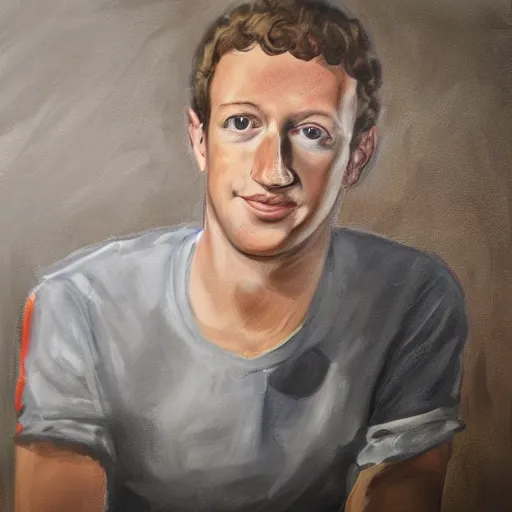 Image similar to portrait of mark zuckerberg as a girl